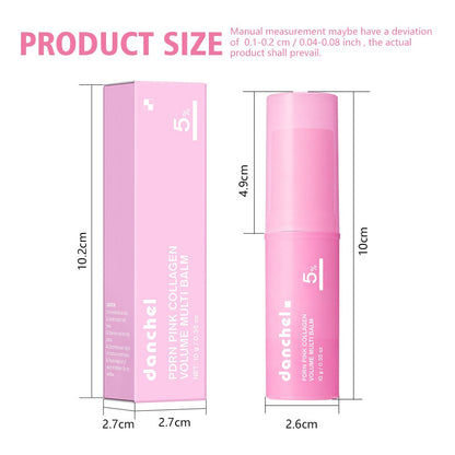 Moisturizing PDRN Pink Collagen Volume Multi Balm | All In One Volufiline, PDRN, NAD Stick for Youthful-Looking, Helping Look of Fine Lines, Firming Care, Anti-Aging Care | For Under-Eyes, Neck, Forehead, Smile Lines, Lip Care | Korean Skincare