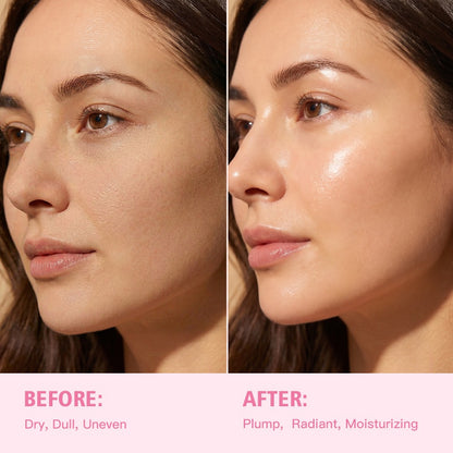 Moisturizing PDRN Pink Collagen Volume Multi Balm | All In One Volufiline, PDRN, NAD Stick for Youthful-Looking, Helping Look of Fine Lines, Firming Care, Anti-Aging Care | For Under-Eyes, Neck, Forehead, Smile Lines, Lip Care | Korean Skincare